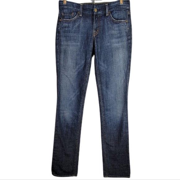 Citizens of Humanity Bridgitte Low Waist Straight Leg Jean Stretch 28 - Picture 2 of 10